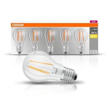 Osram E27 6.5 Watt varmvit 806 Lumen