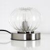 Edane Bordslampa LED Nickel matt, 1-ljuskällor