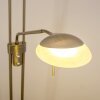 Biot strålkastare, Golvlampa LED Nickel matt, 2-ljuskällor