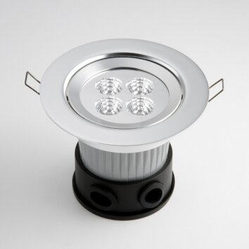 Konstsmide Lampor Konstsmide Infälld spotlight LED Aluminium, 4-ljuskällor