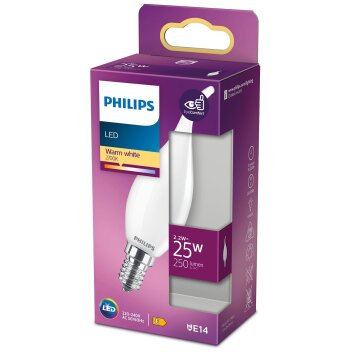 Philips Lampor E14 2.2 Watt varmvit 250 Lumen