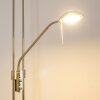 Rom strålkastare, Golvlampa LED Nickel matt, 2-ljuskällor