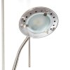 Rom strålkastare, Golvlampa LED Nickel matt, 2-ljuskällor