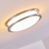 Sora Taklampa LED Nickel matt, Vit, 1-ljuskällor