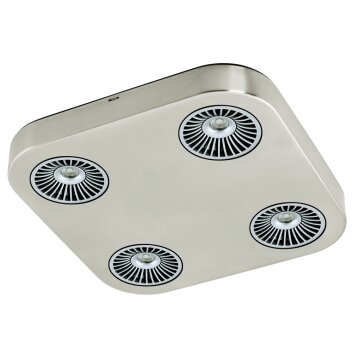 Eglo Lampor Montale Taklampa, Takstrålkastare, Downlight LED Nickel matt, 4-ljuskällor