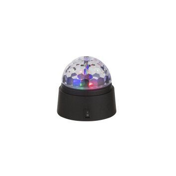 Globo DISCO Bordslampa LED Svart, 6-ljuskällor