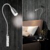 Honsel Lampor Sten Vägglampa LED Nickel matt, 1-ljuskällor